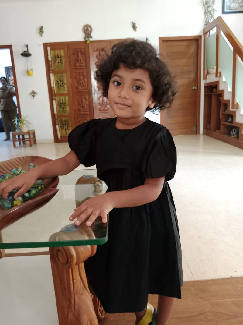 Black Bow Dress