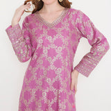 Lavender  Kurti & Pant