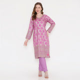 Lavender  Kurti & Pant