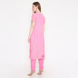 Pink Simplicity Kurti & Pant