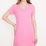 Pink Simplicity Kurti & Pant