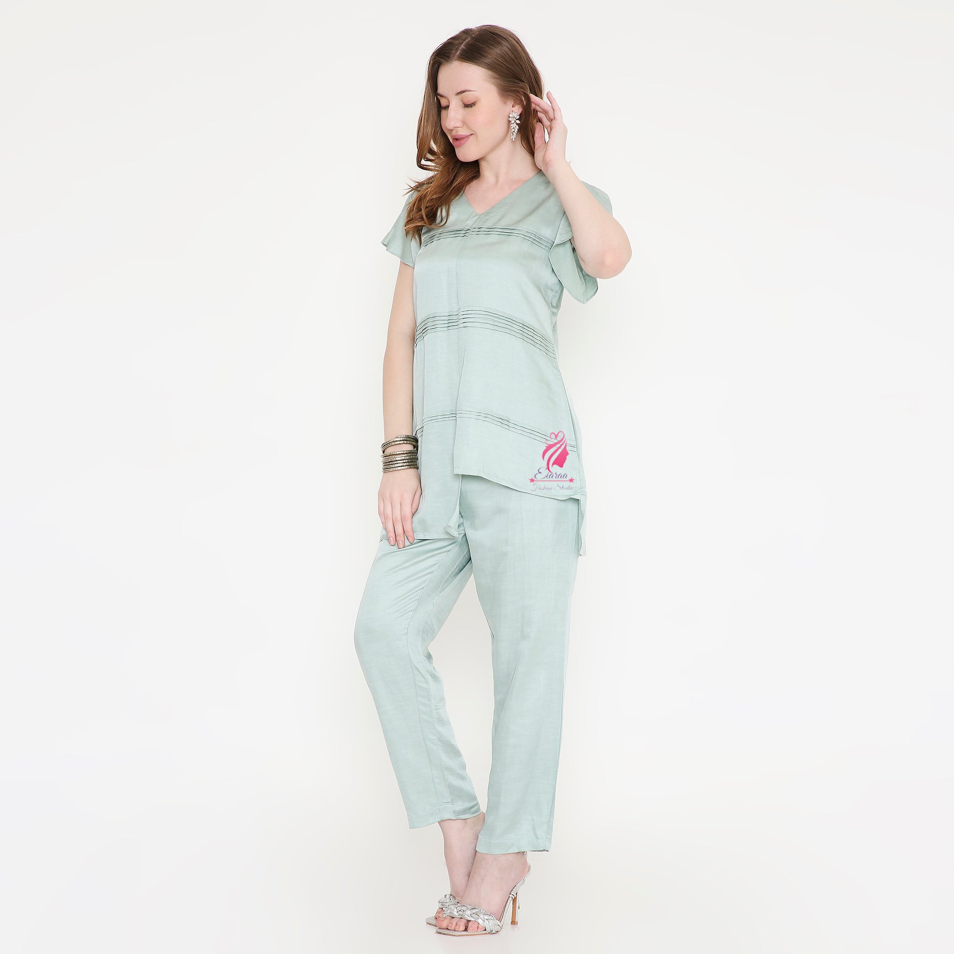 Pista Green coord set - EIARAA STUDIO