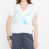 Grey pant with tie dye shirt set
