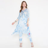 Tie and dye Kaftan Set