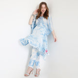 Tie and dye Kaftan Set
