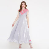 Satin Organza Dress