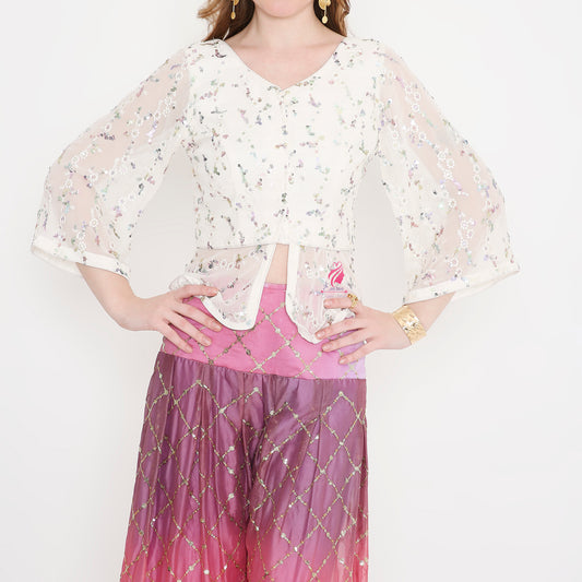 Shaded sequin pant and top - EIARAA STUDIO