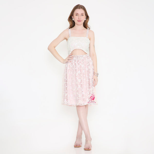 Sequin Strap Dress