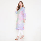 Pastel shaded kurti