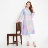 Pastel shaded kurti