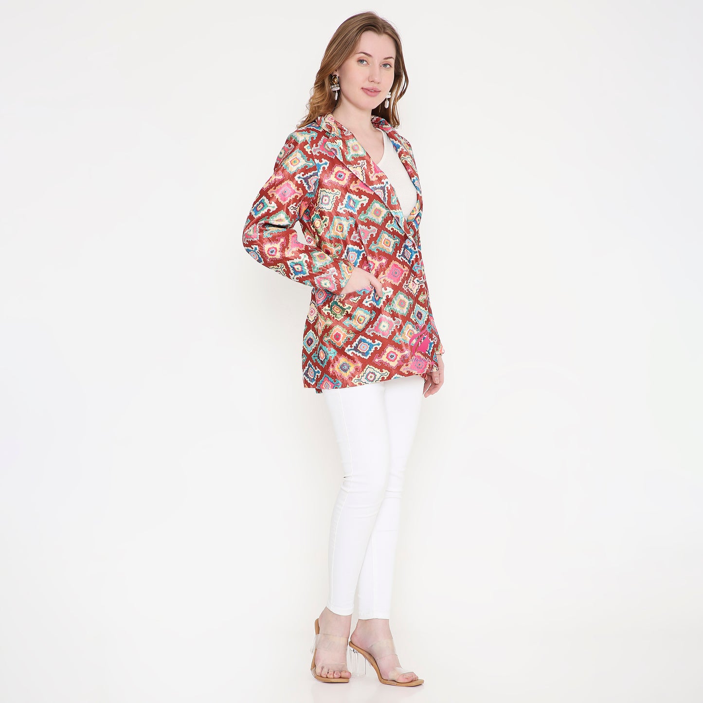 Multi Color Blazer - EIARAA STUDIO