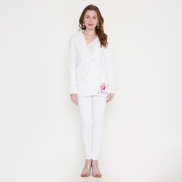 White Blazer