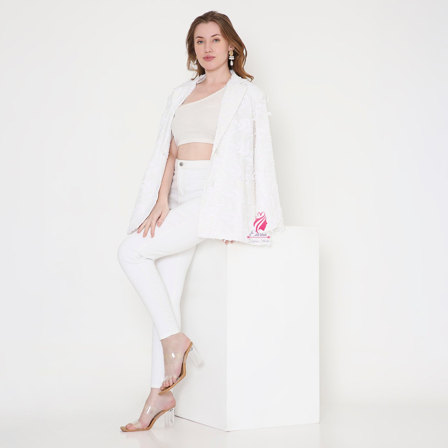 White Blazer - EIARAA STUDIO