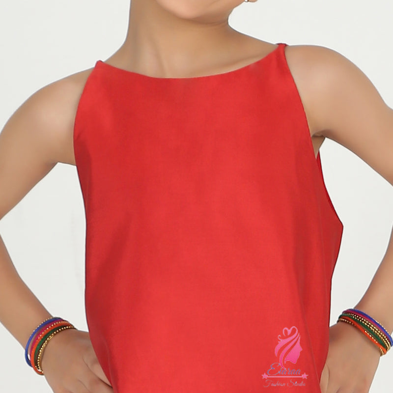 Red Kurti Pant
