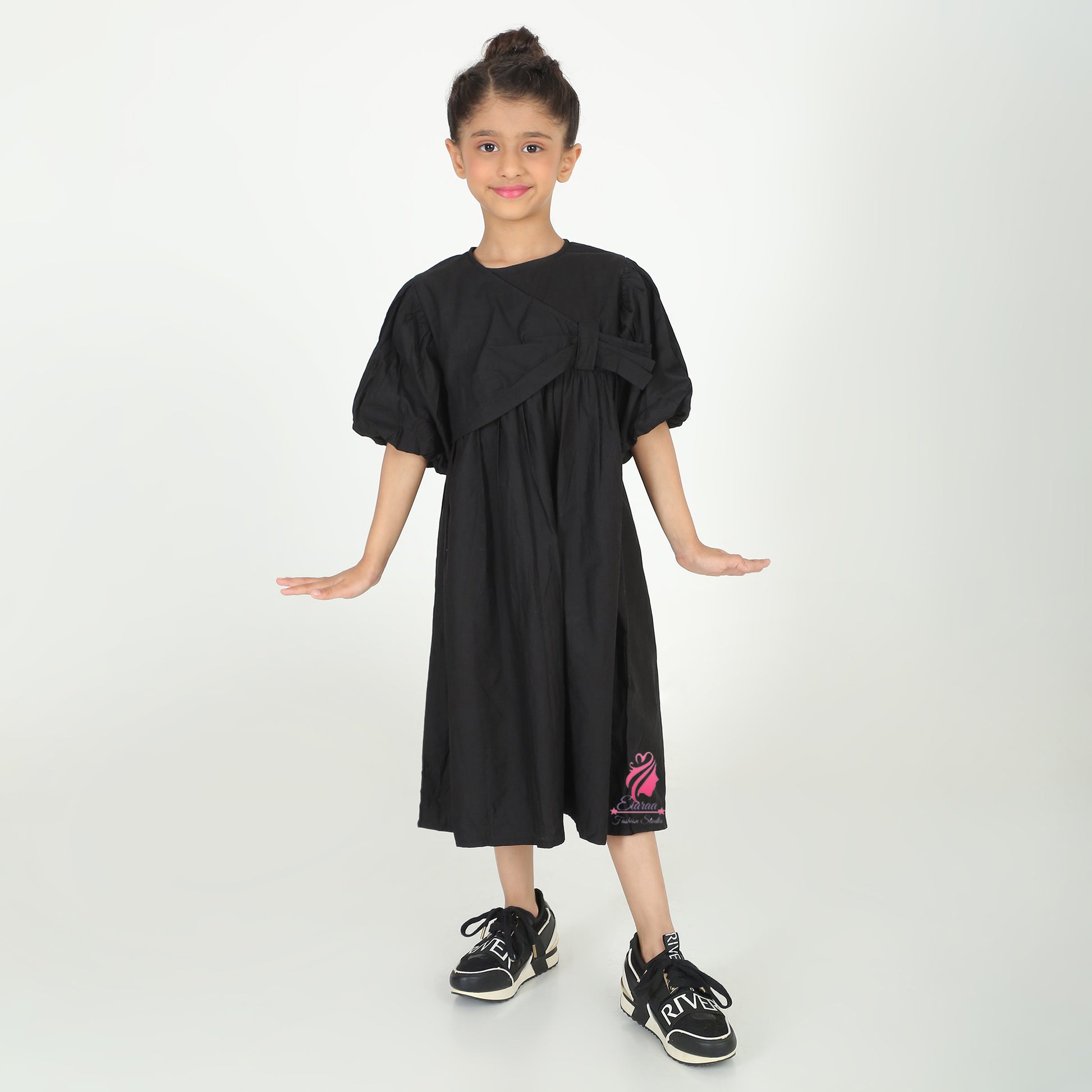 Black Bow Dress - EIARAA STUDIO