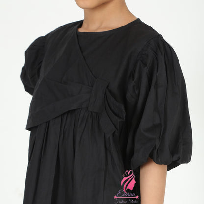 Black Bow Dress - EIARAA STUDIO